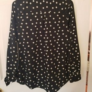 Merona Tops - Polka dot blouse Merona Tops - Polka dot blouse